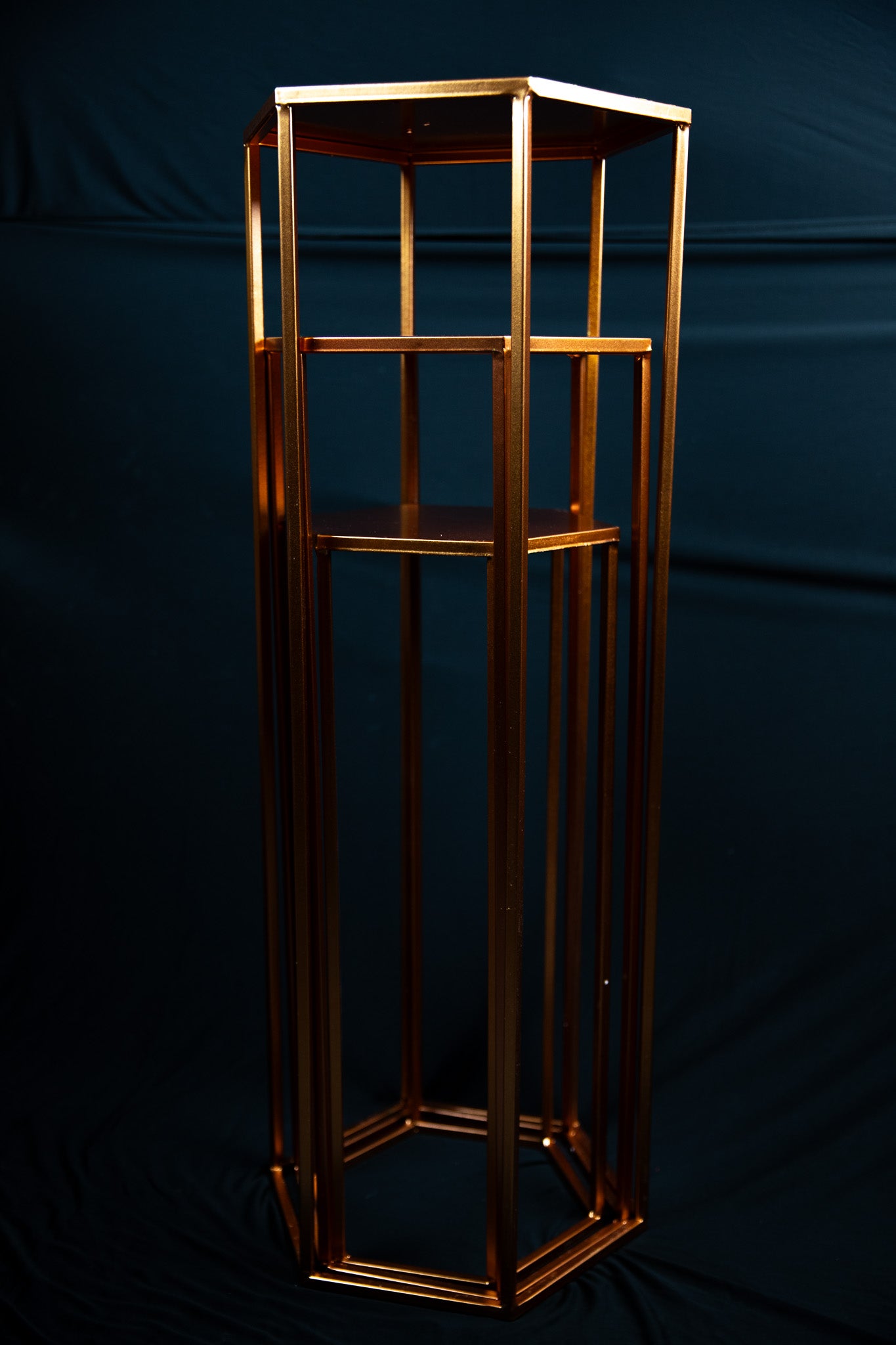 Rose Gold Plant Stands