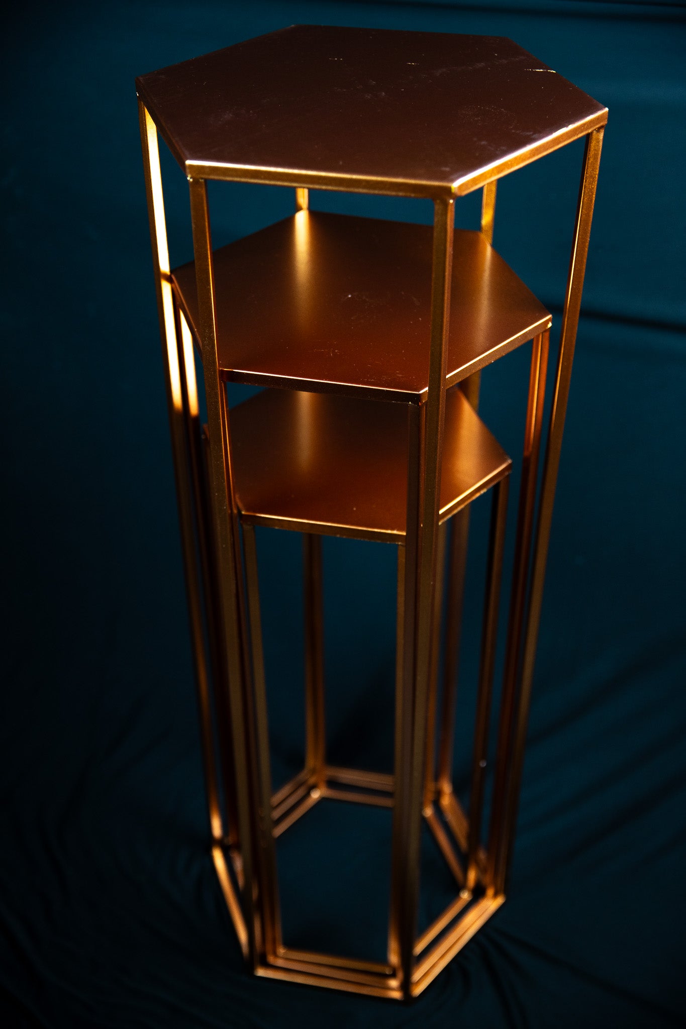 Rose Gold Plant Stands